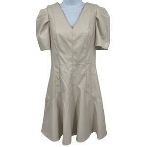 DKNY Vegan Leather Dress 6